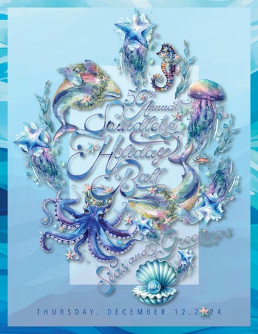 2024 Spindletop Holiday Ball Program