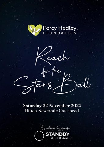 Reach for the Stars Ball Programme