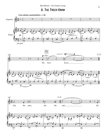 Two Sanders Songs 第 14 页