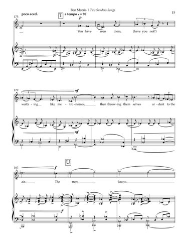 Two Sanders Songs 第 18 页