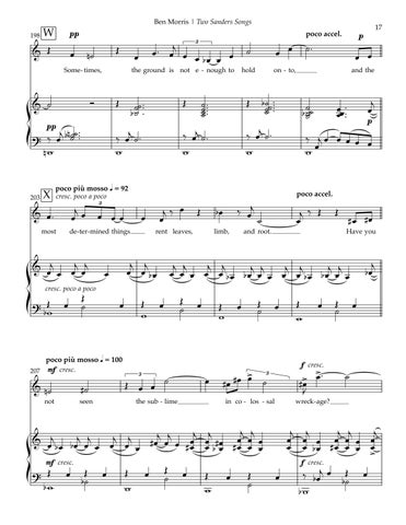 Two Sanders Songs 第 20 页