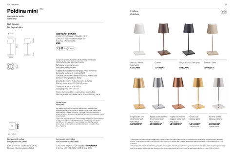 Davide Colona 灯饰目录 · Zafferano Ailati 灯具 hauptkatalog akku leuchten und wohnraumleuchte 2025-11 WEB 第 13 页