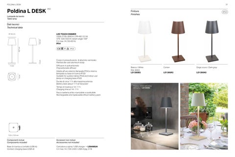 Davide Colona 灯饰目录 · Zafferano Ailati 灯具 hauptkatalog akku leuchten und wohnraumleuchte 2025-11 WEB 第 16 页