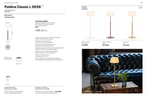 Davide Colona 灯饰目录 · Zafferano Ailati 灯具 hauptkatalog akku leuchten und wohnraumleuchte 2025-11 WEB 第 23 页