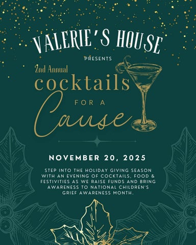 Cocktails for a Cause Program 2025