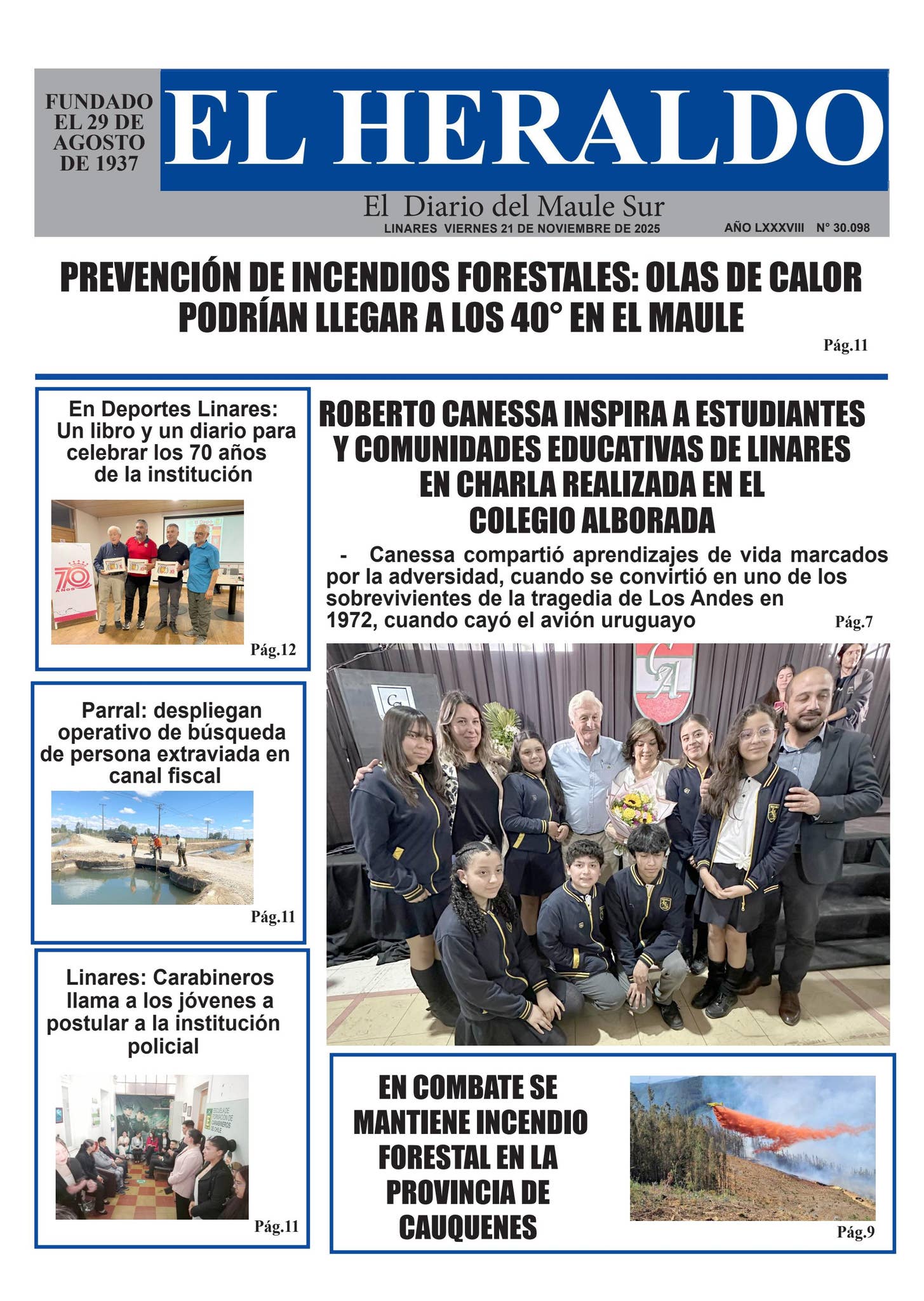 Viernes 21 de noviembre 2025