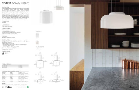 Pablo Designs - Totem 灯饰产品集 - 目录 第 7 页