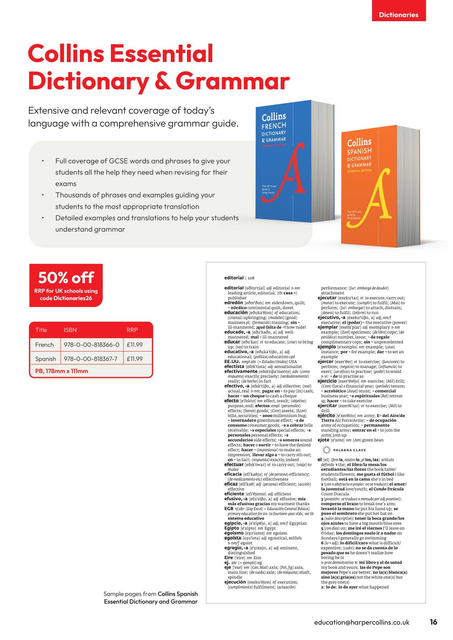 Collins Secondary Languages Catalogue 2026 (UK schools) by Collins - Issuu