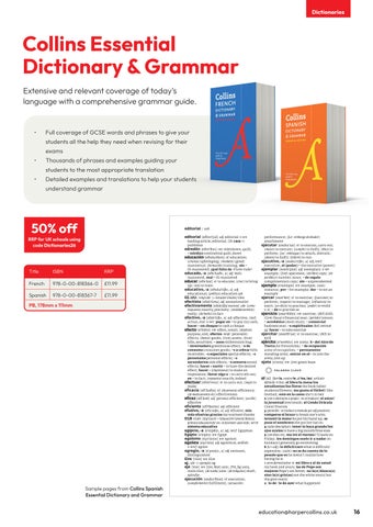 Collins Secondary Languages Catalogue 2026 (UK schools) by Collins - Issuu