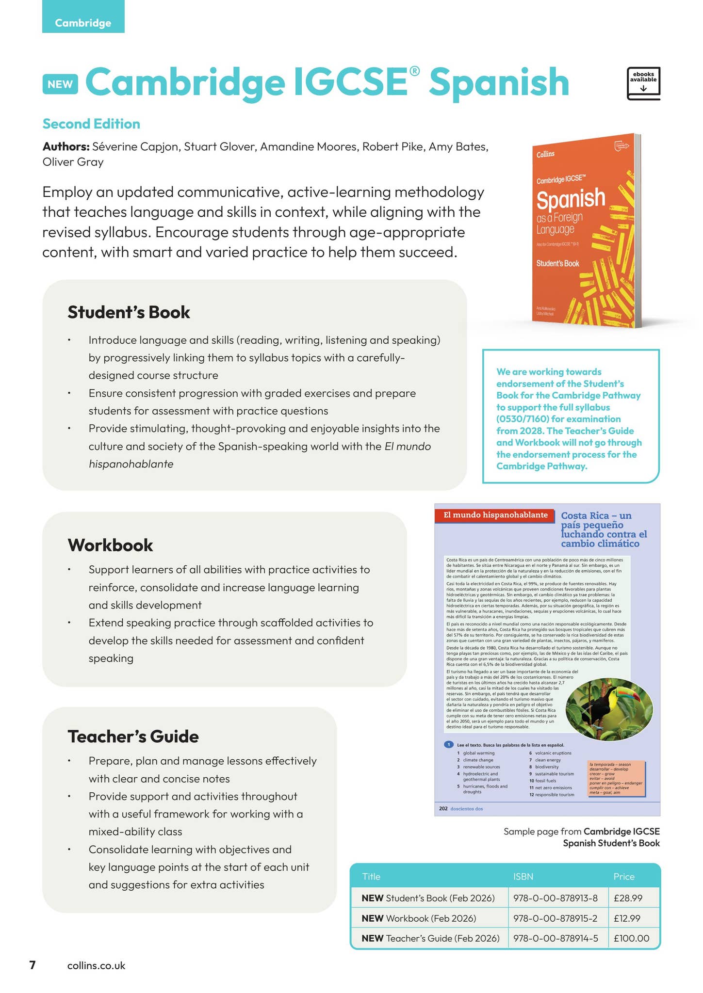 Collins Secondary Languages Catalogue 2026 (UK schools) by Collins - Issuu