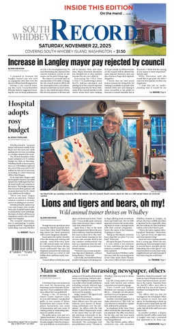 South Whidbey Record, November 22, 2025