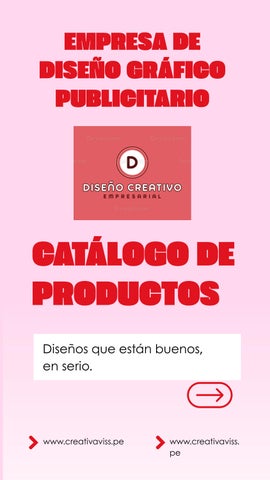 Presentación Dispositivo Móvil Catálogo De Productos Personalizados Moderno Rojo y Rosa