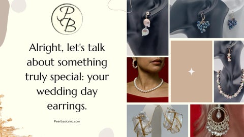 Alright, let's talk about something truly special your wedding day earrings.