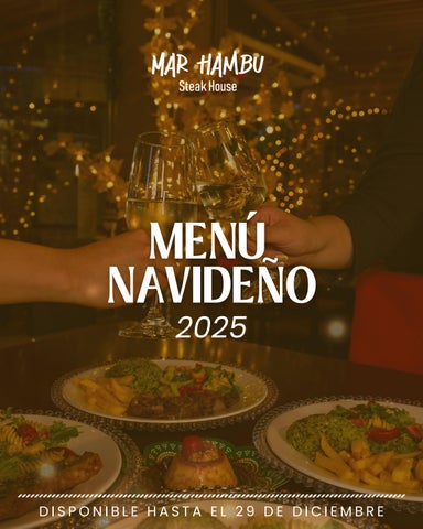 Menú Navideño - Marhambu