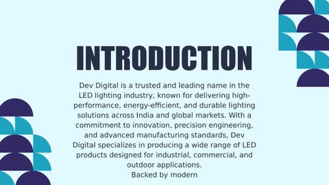 Devdigital 灯饰目录 · Dev 电子版 – Leading Innovator in Advanced LED 灯饰 Solution 第 2 页