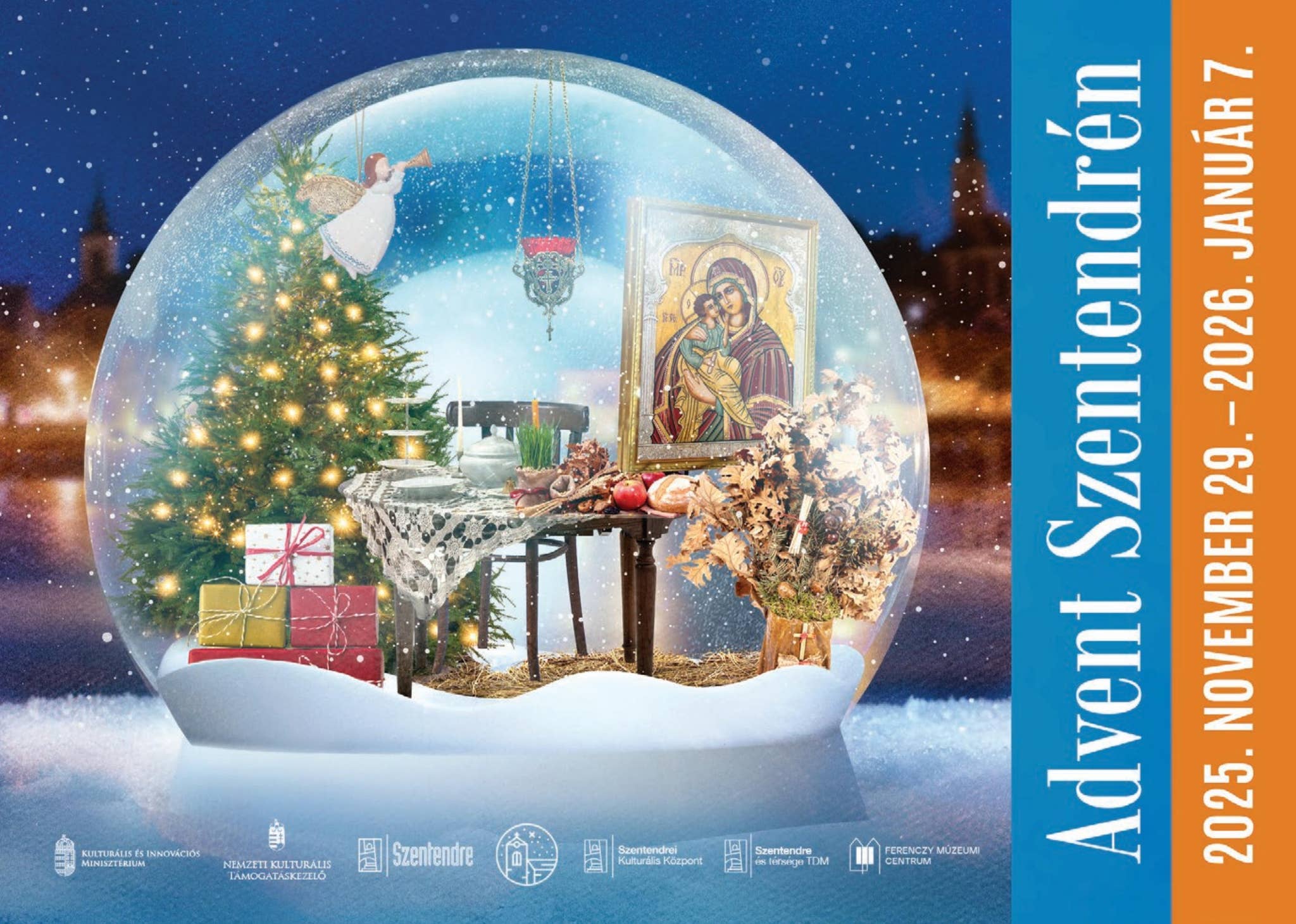 Advent Szentendrén 2025 programfüzet by Szentendrei Kulturális Központ ...