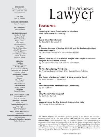 The Arkansas Lawyer 册 60No4 第 3 页