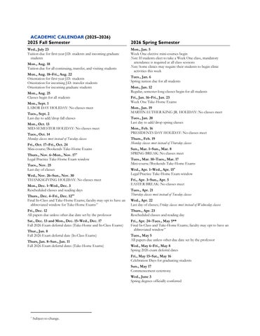 Georgetown Law Student Handbook of Academic Policies by Georgetown Law - Issuu
