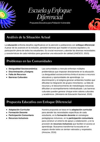 Escuela y Enfoque Diferencial by Diego Rodriguez Naranjo - Issuu