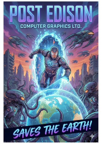 Post Edison Comic Book _ 2