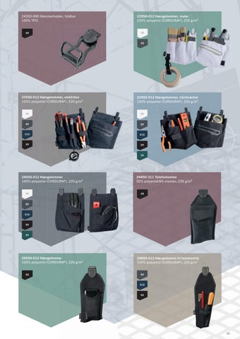 Sortberg Hansen 家具目录 · Mascot Customized Workwear 2025 第 23 页