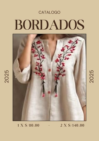 BLUSAS BORDADAS