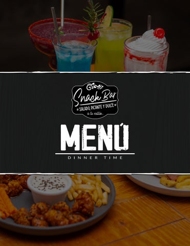 Menú Snack