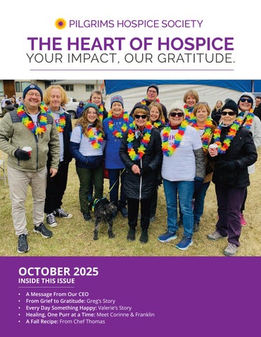 October Gratitude Report 2025