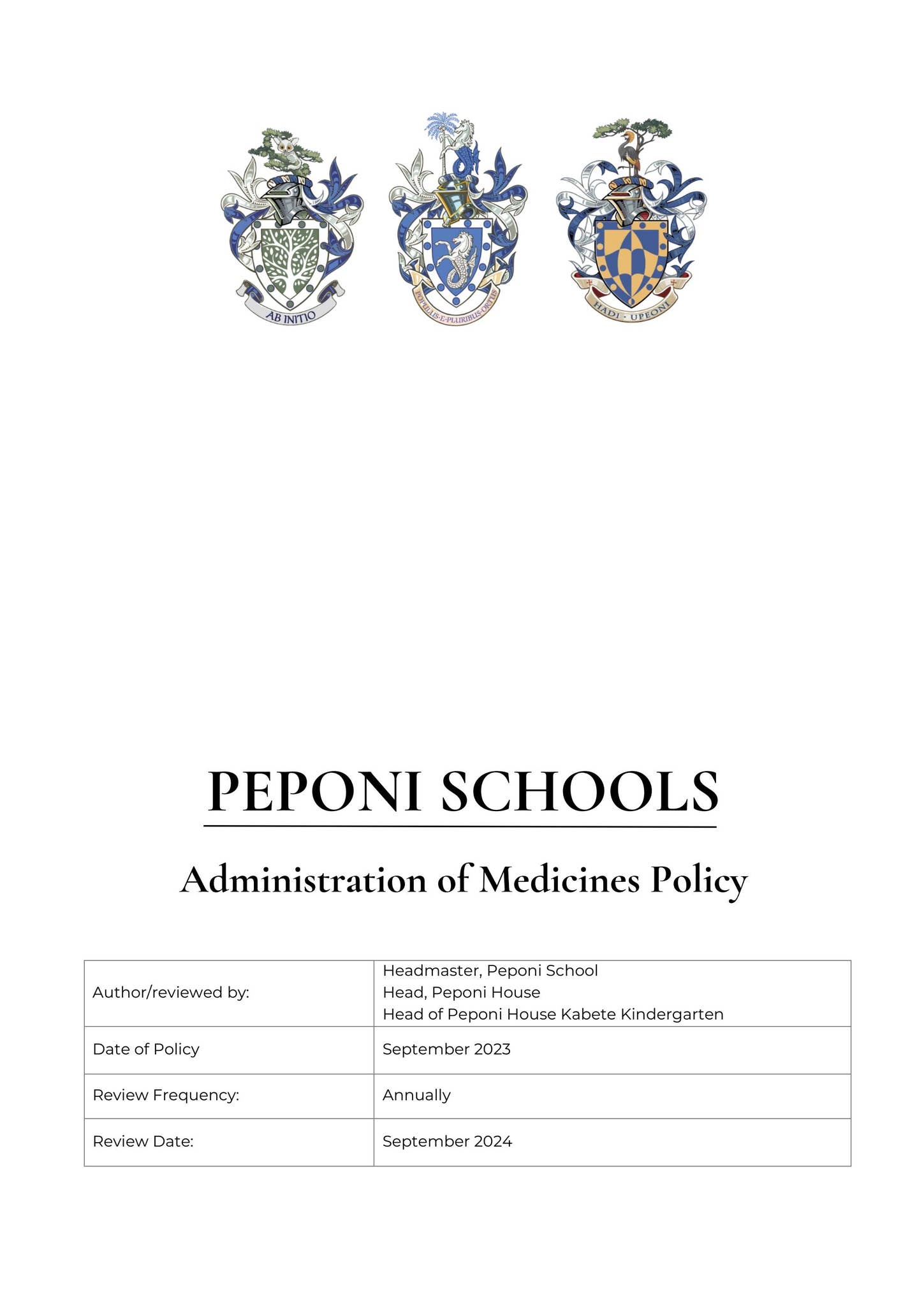 peponi-schools-administration-of-medicine-policy-by-peponi-school-issuu