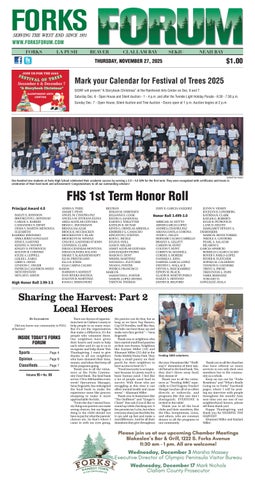 Forks Forum, November 27, 2025