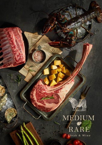 Medium Rare Menu