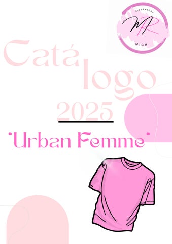 Documento A4 Catálogo Ropa Rosa Claro