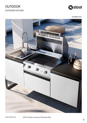 Steel Cucine Pricelist 零售 November 2025 第 21 页