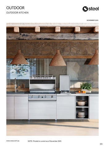 Steel Cucine Pricelist 零售 November 2025 第 23 页