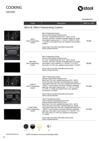 Steel Cucine Pricelist 零售 November 2025 第 6 页