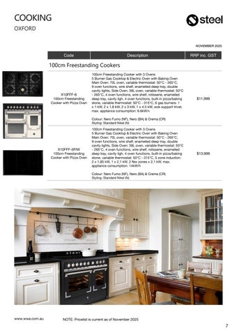 Steel Cucine Pricelist 零售 November 2025 第 7 页