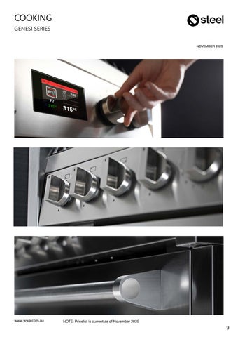 Steel Cucine Pricelist 零售 November 2025 第 9 页