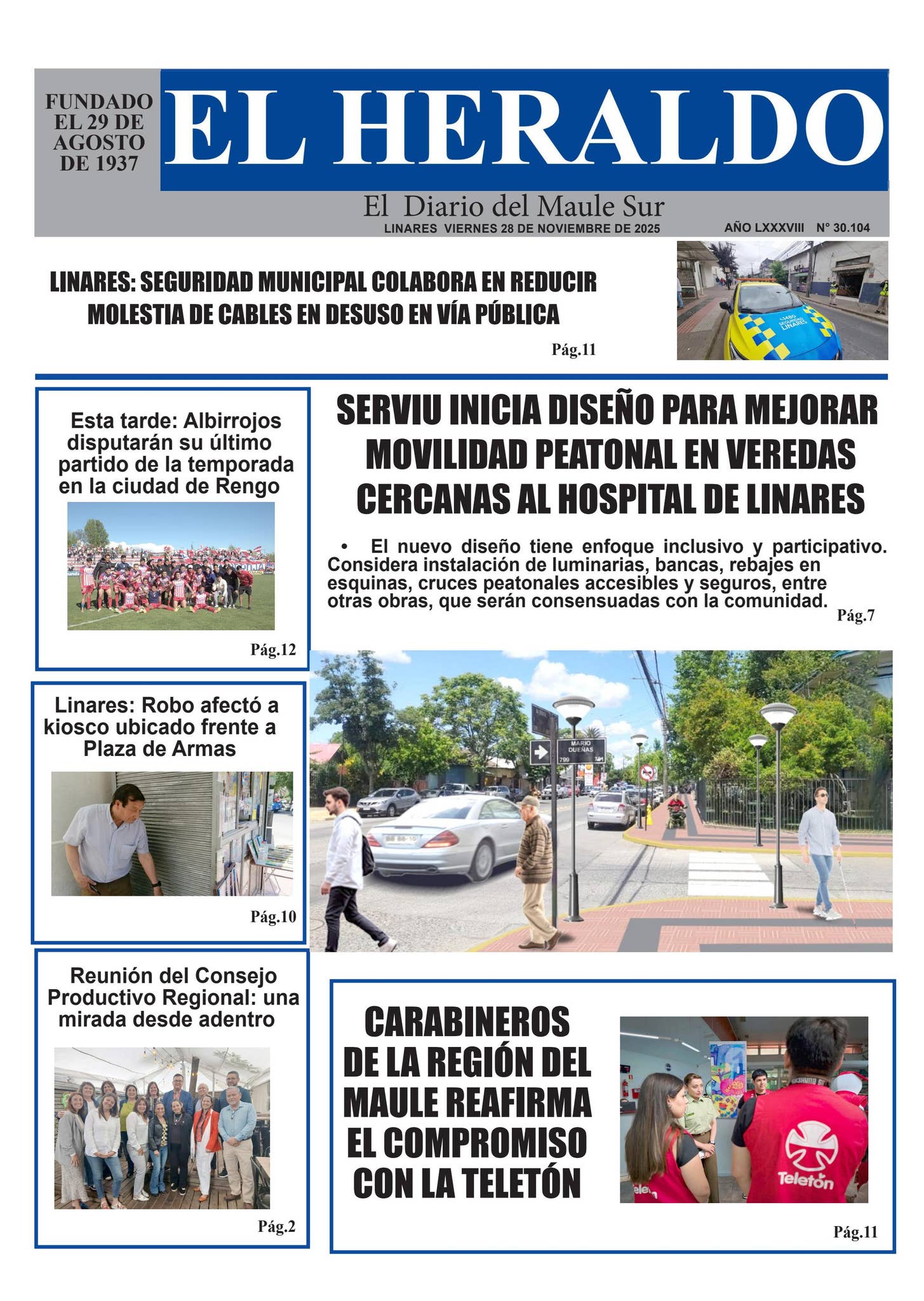 Viernes 28 de noviembre 2025