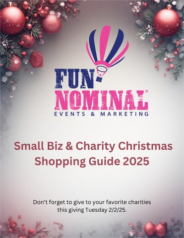 2025 Christmas Small Biz Shopping Guide
