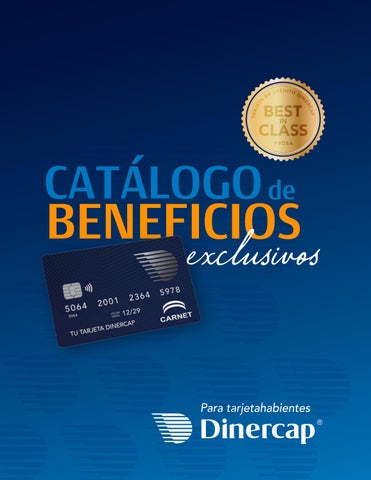 Catálogo Beneficios Dinercap