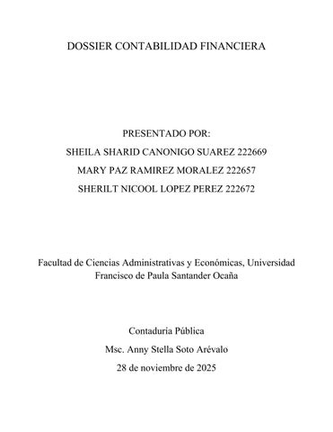 DOSSIER KMS COMPANNY MUEBLERIA LTDA. 第 1 页
