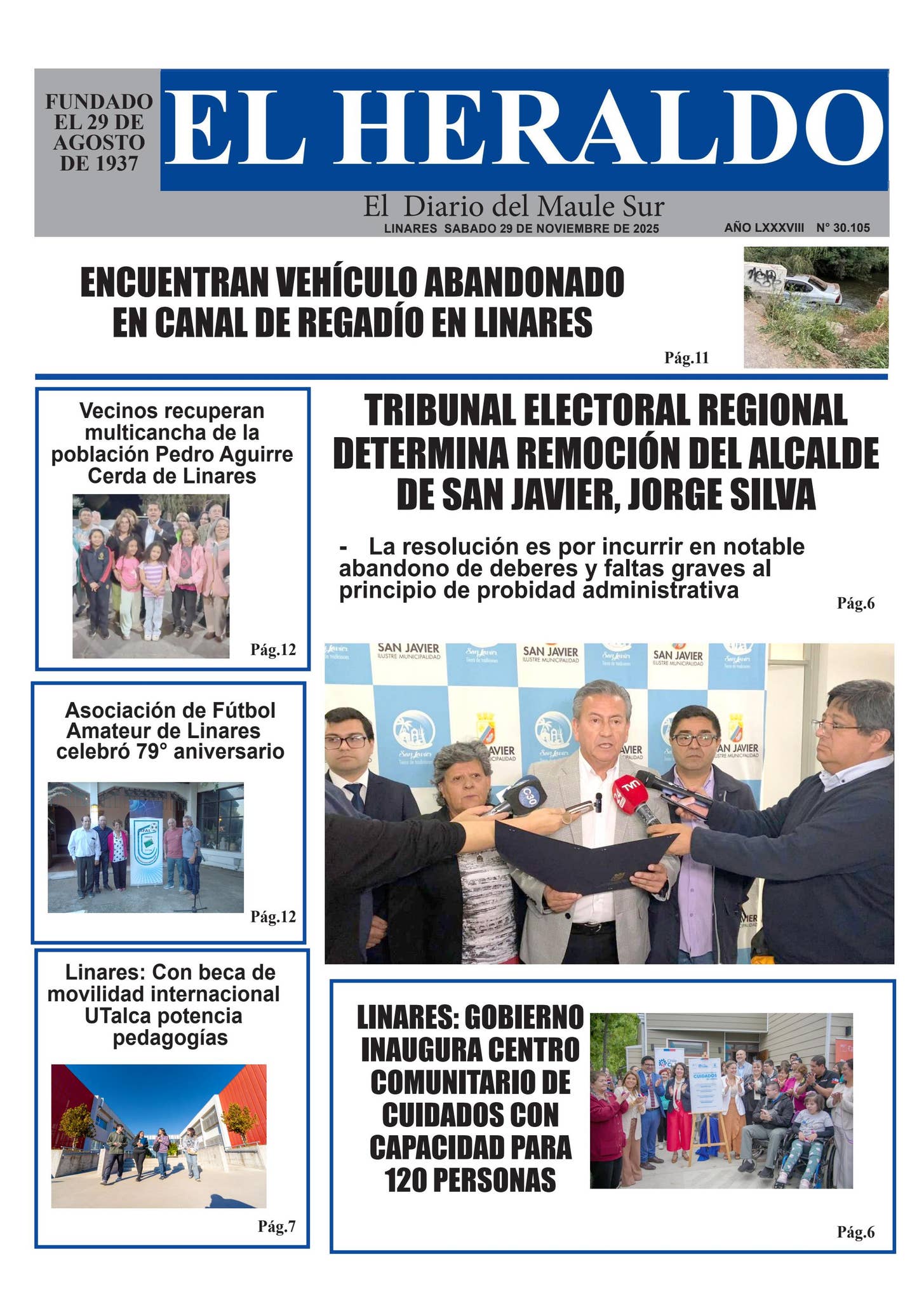 Sabado 29 de noviembre 2025