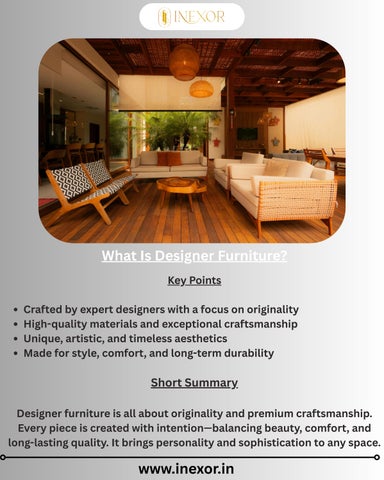 Luxury Designer Furniture Collection