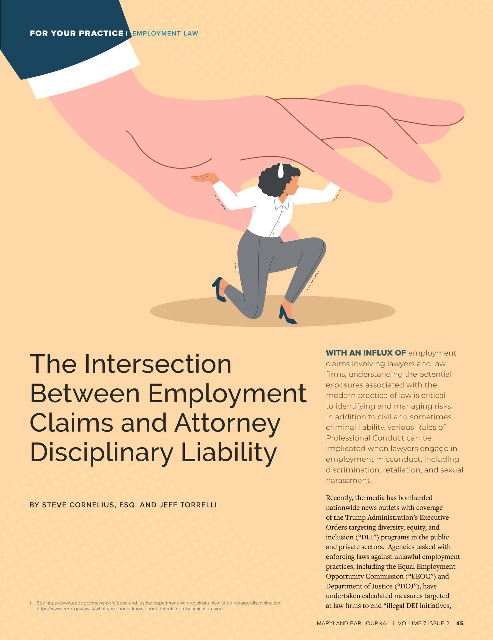 The Intersection Between Employment Claims and Attorney Disciplinary ...