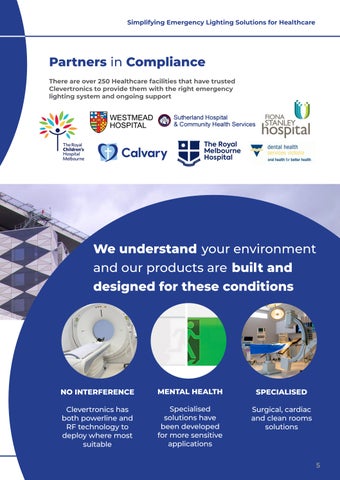 Clevertronics Healthcare 指南 第 5 页