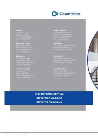 Clevertronics Tertiary Education Industry 指南 2025 第 16 页