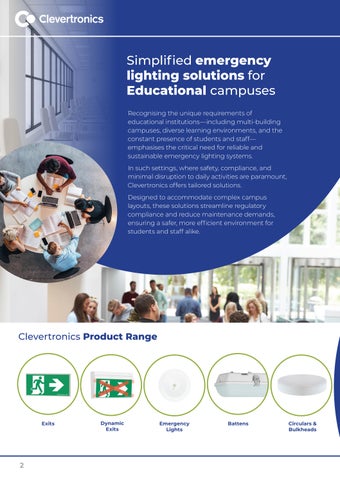 Clevertronics Tertiary Education Industry 指南 2025 第 2 页