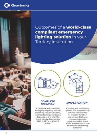 Clevertronics Tertiary Education Industry 指南 2025 第 8 页