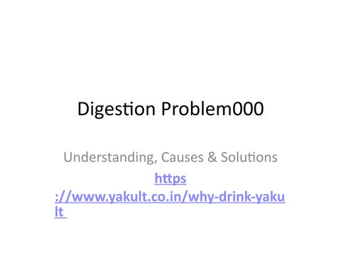 Digestion Problems Explained: A Complete Guide by Casadecor - Issuu
