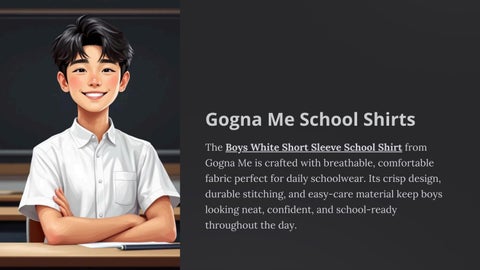 Boys School Uniform Shirt Blue